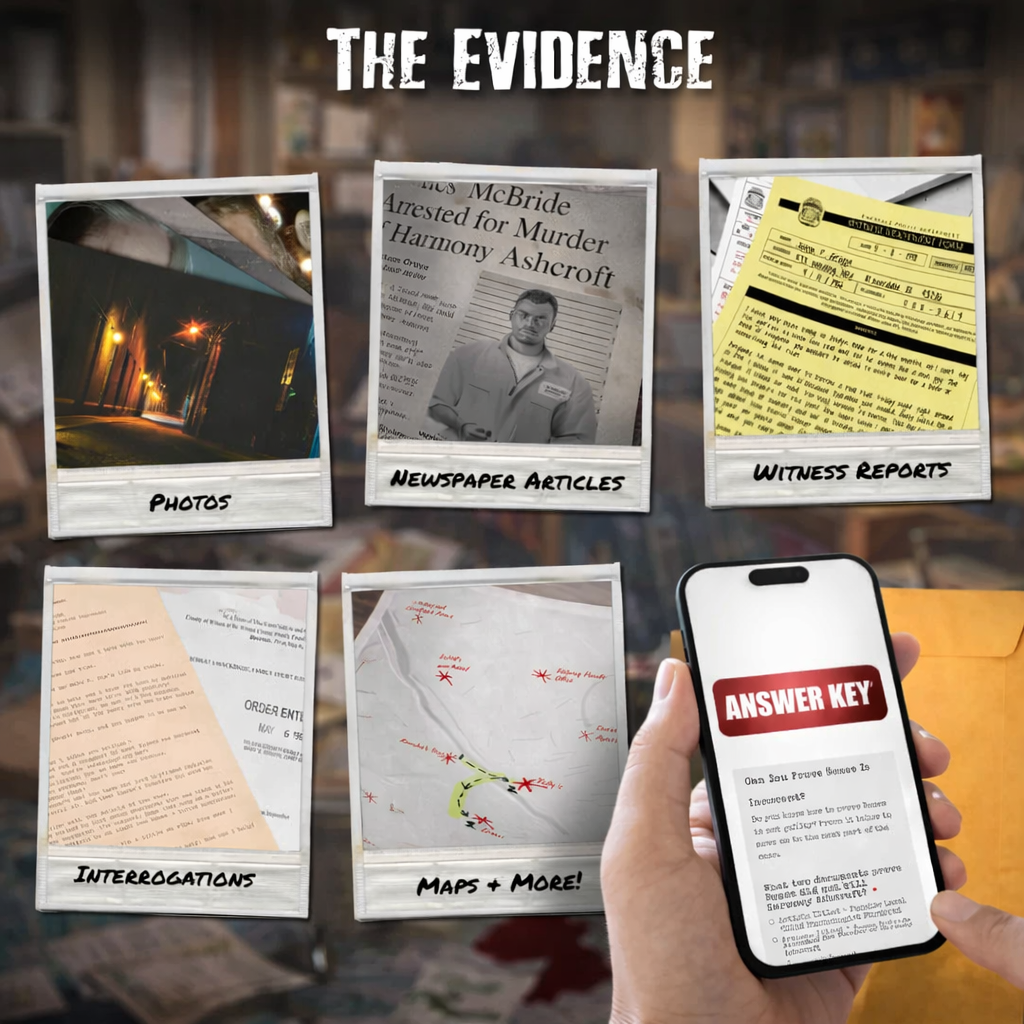 Case #1 - WHO KILLED HARMONY ASHCROFT?