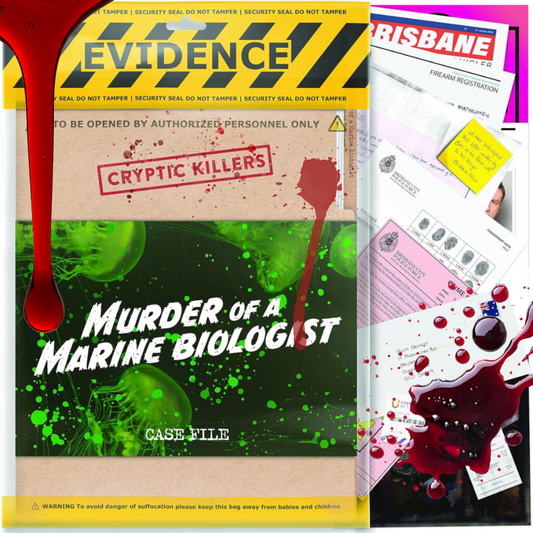 CASE #6 - MURDER OF A MARINE BIOLOGIST