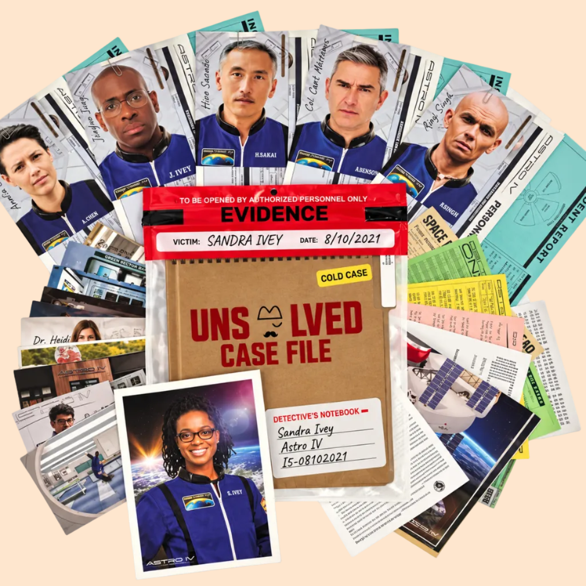 CASE #10 - DEATH IN THE SPACE STATION